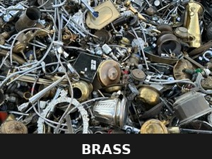 Brass scrap — mixed brass fittings, taps and parts